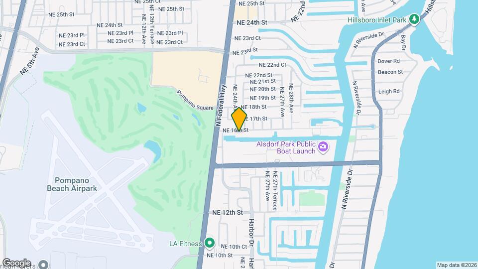 2400 NE 16th St Mapa y Detalles de la Ubicación