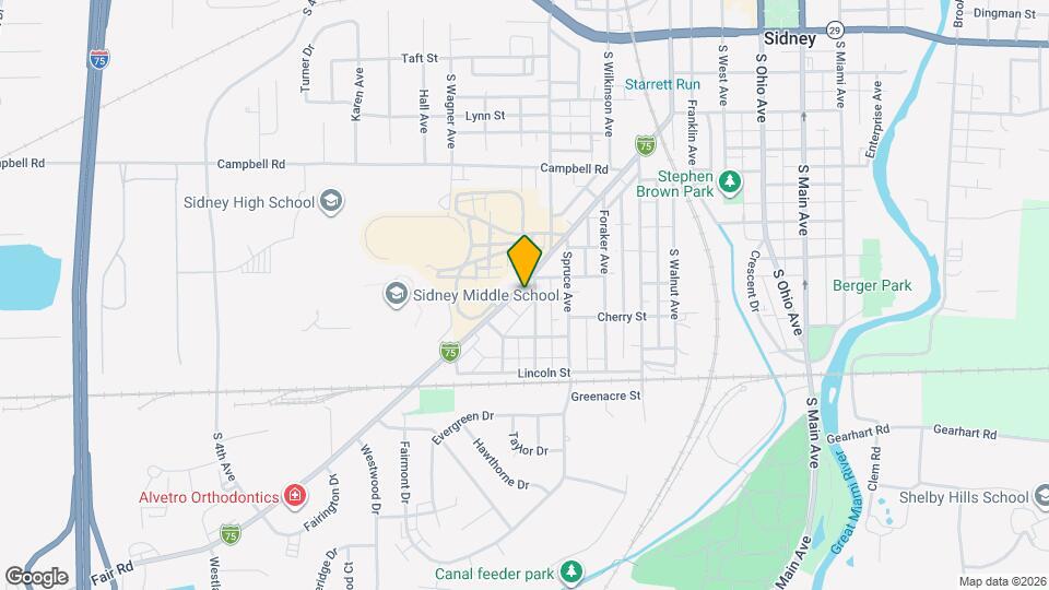 801 Fair Rd Map and Location Details