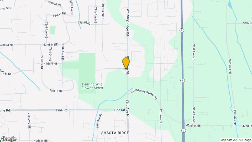 8208 49th St NE Map and Location Details