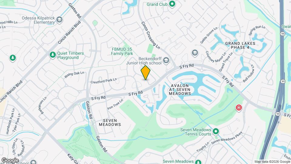 8518 Lemonmint Meadow Dr Map and Location Details