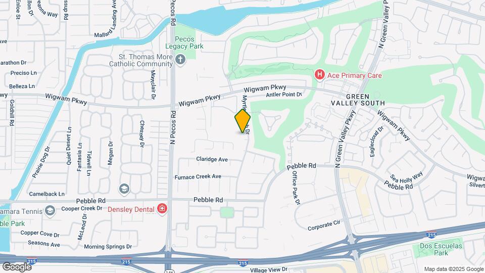 2502 Horseshoe Bay Ct Map and Location Details