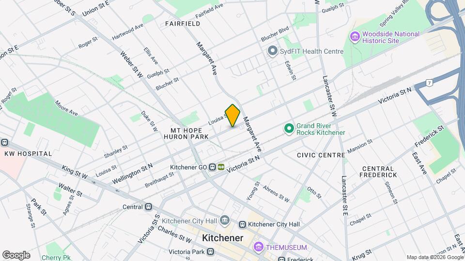 229 Wellington St N Map and Location Details