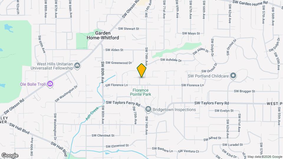 8670 SW 75th Ave Map and Location Details