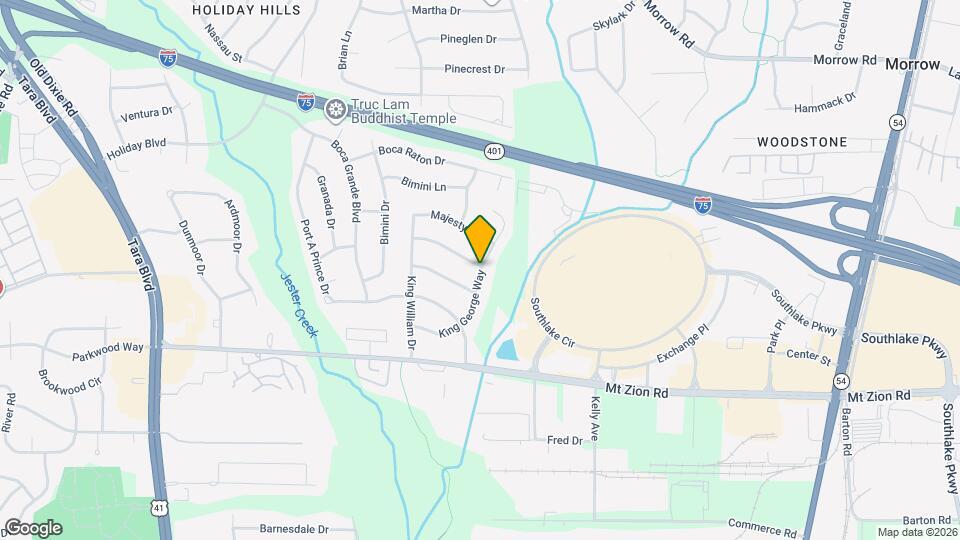 6548 King George Way Map and Location Details