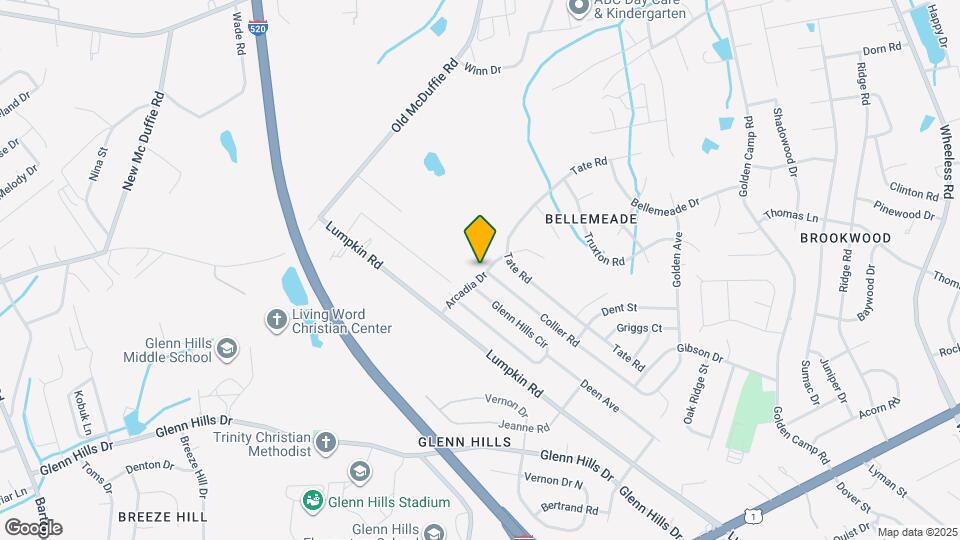 3110 Arcadia Dr Map and Location Details