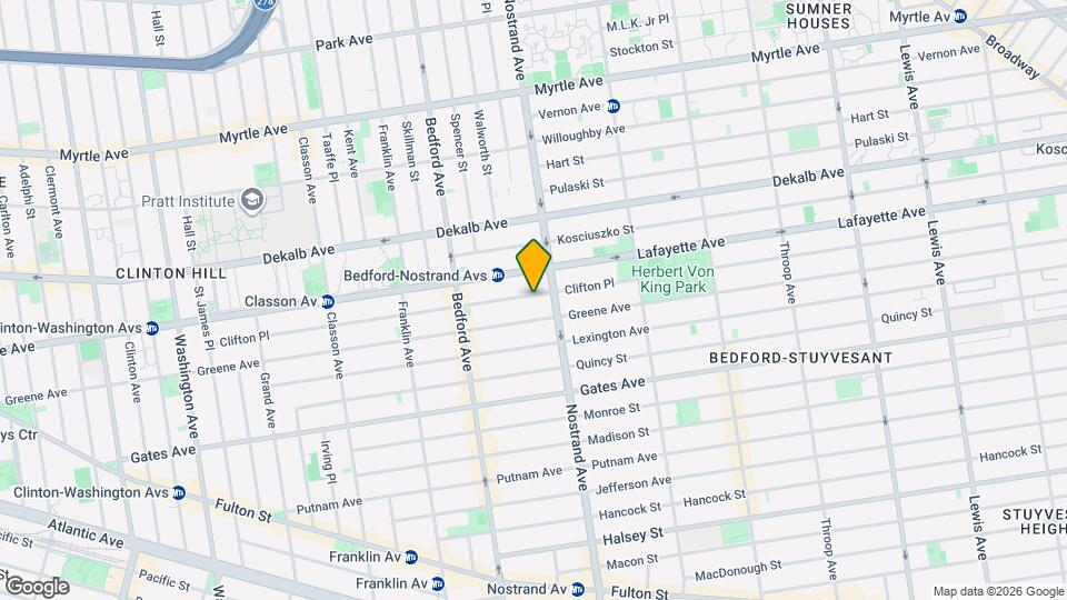312 Clifton Pl Mapa y Detalles de la Ubicación