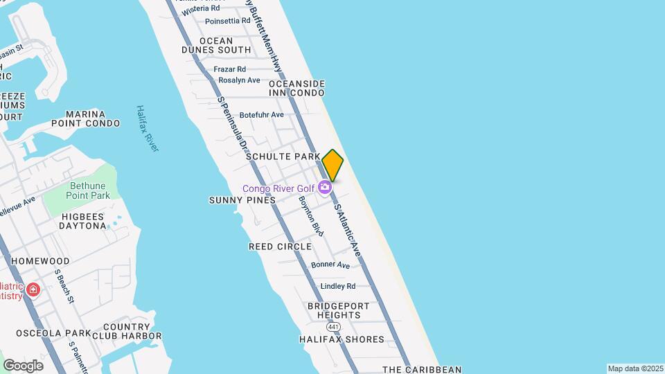 2055 S Atlantic Ave Mapa y Detalles de la Ubicación