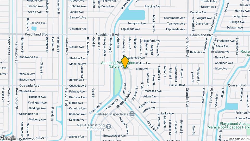 1192 Alton Rd Map and Location Details