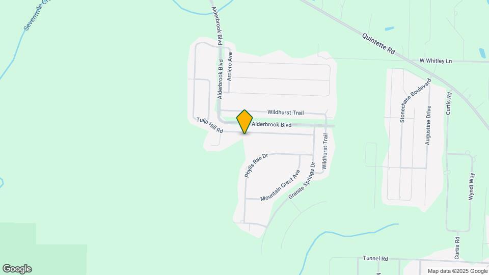 2701 Tulip Hill Rd Map and Location Details