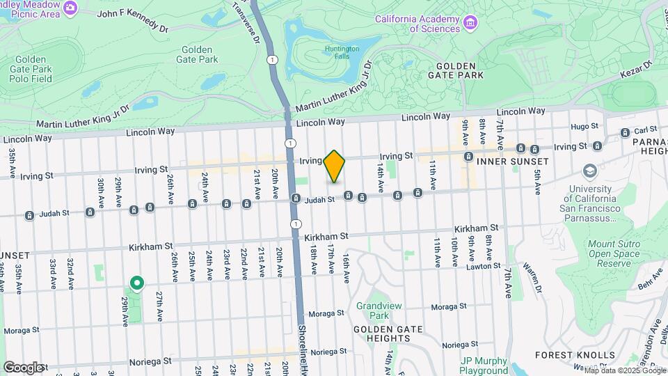 1374-1382 17th Ave Map and Location Details
