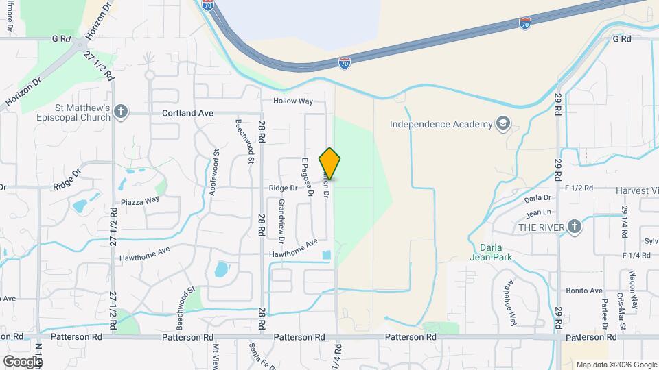 650 Tamarron Dr Map and Location Details