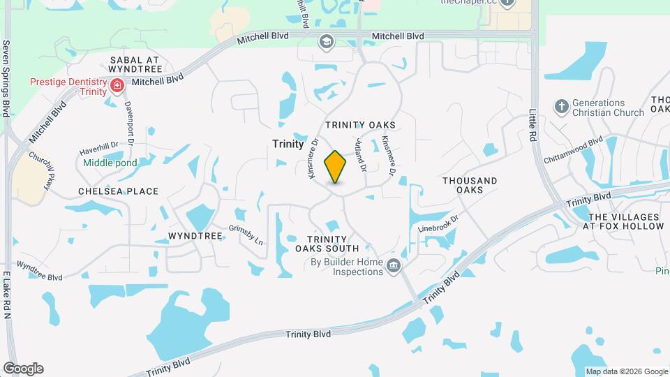1326 Kinsmere Dr Mapa y Detalles de la Ubicación