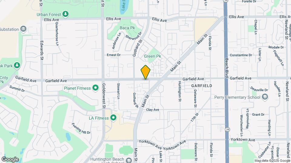 7332 Garfield Ave Map and Location Details