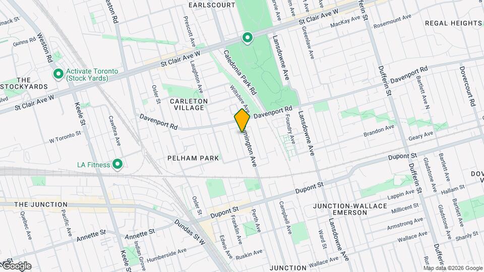 472 Symington Ave Map and Location Details