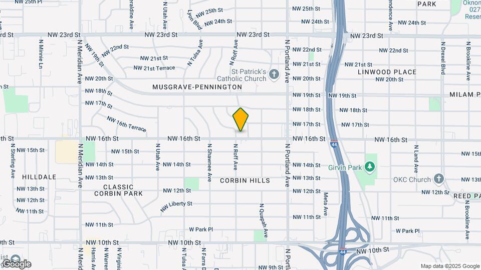 3841 NW 16th St Map and Location Details