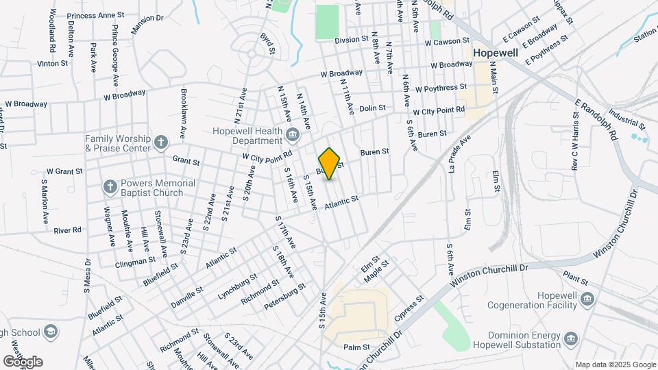 217 S 14th Ave Map and Location Details