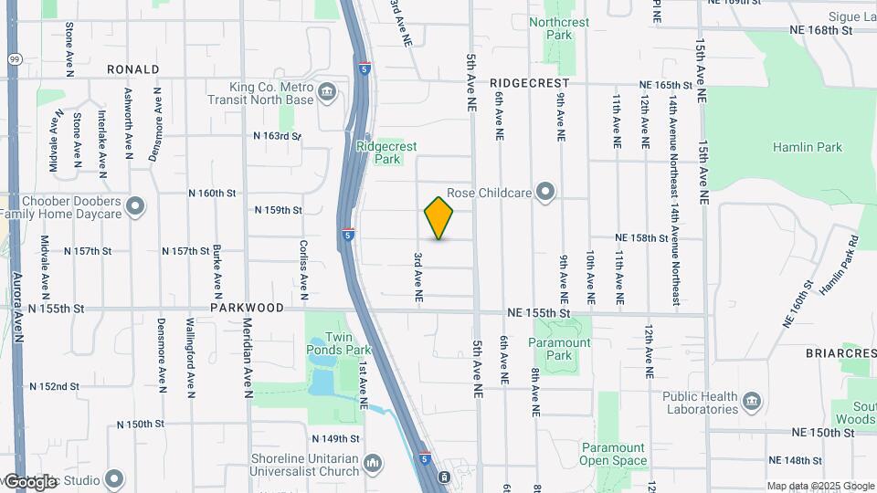 323 NE 158th St Map and Location Details
