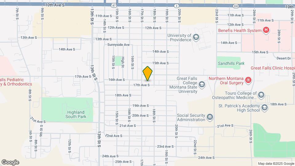 1715 17th Ave S Map and Location Details