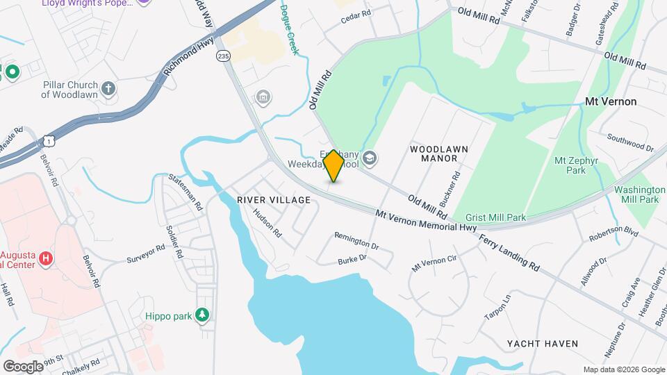 5212 Mount Vernon Memorial Hwy Map and Location Details