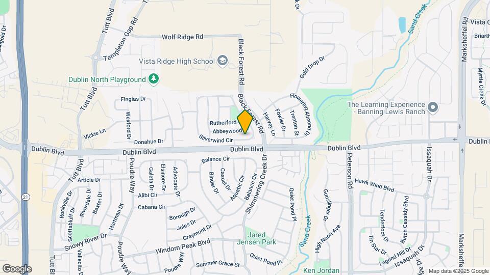 6442 Silverwind Cir Map and Location Details