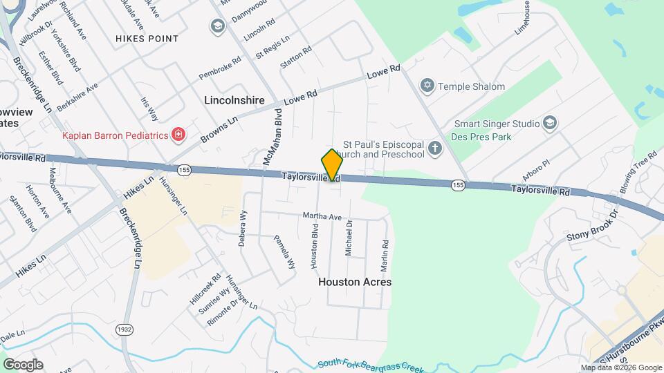 4203 Taylor Cv Ct Map and Location Details