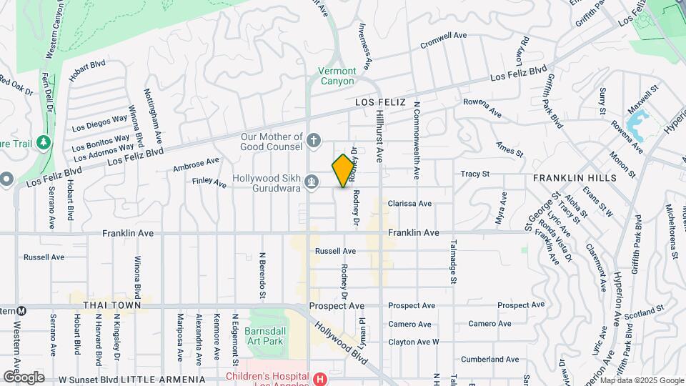 4564 Finley Ave Map and Location Details