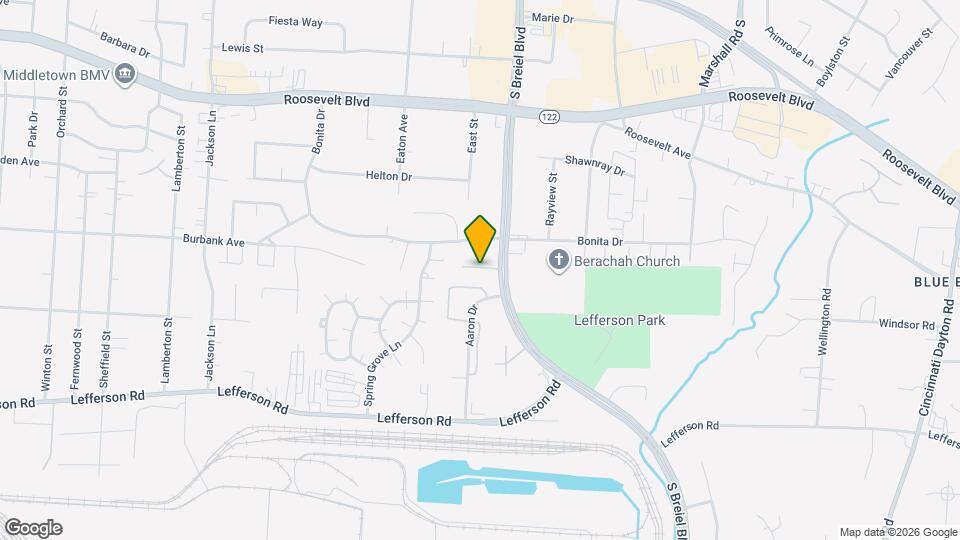 1870 S Breiel Blvd Map and Location Details