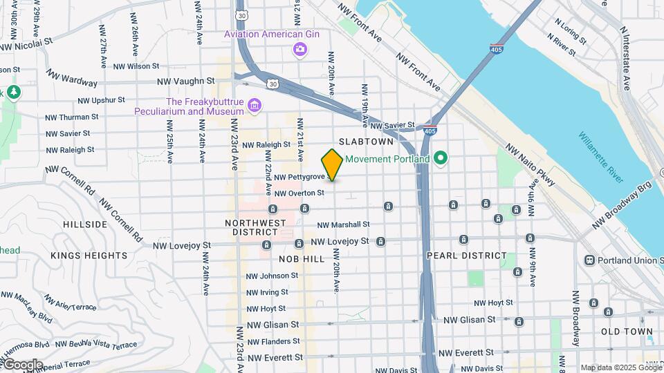 2009 NW Overton St Map and Location Details