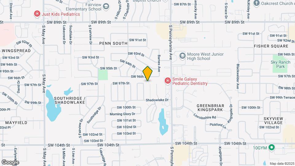 9805-9807 Larkspur Ln Map and Location Details