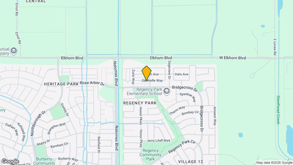 1886 Dawnelle Way Mapa y Detalles de la Ubicación