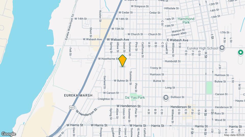 2200 Union St Map and Location Details