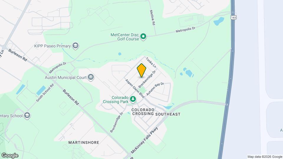 3605 Alpine Autumn Dr Map and Location Details