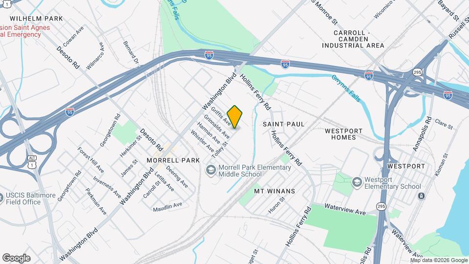 2056 Griffis Ave Map and Location Details