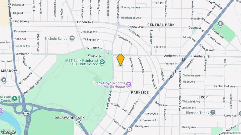 364 Woodward Ave Mapa y Detalles de la Ubicación