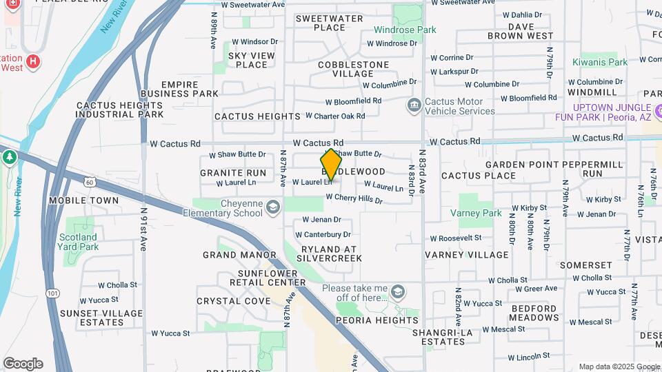 8547 W Laurel Ln Map and Location Details