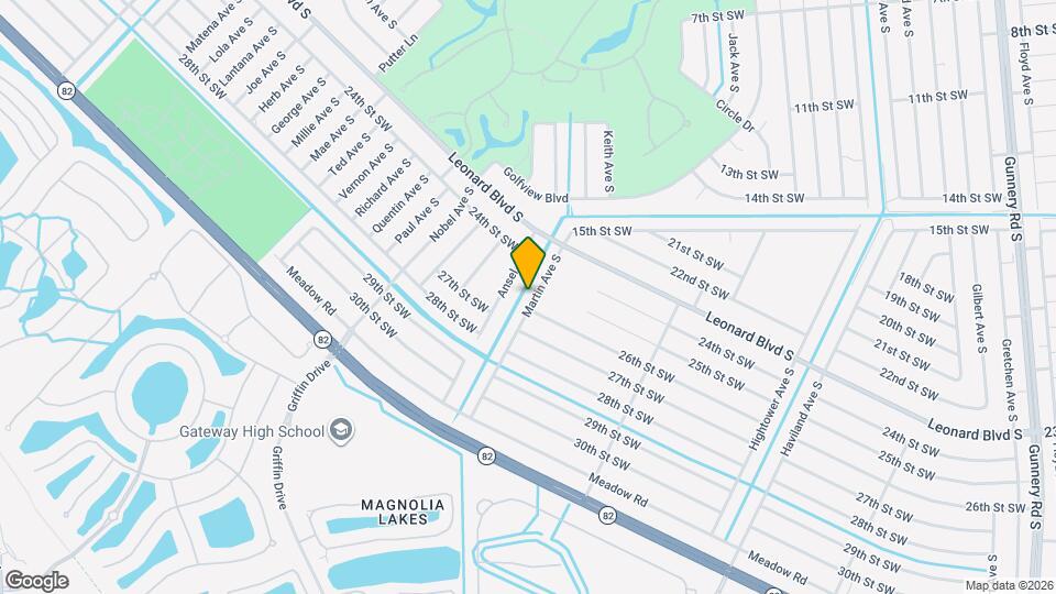 2510 Martin Ave S Map and Location Details