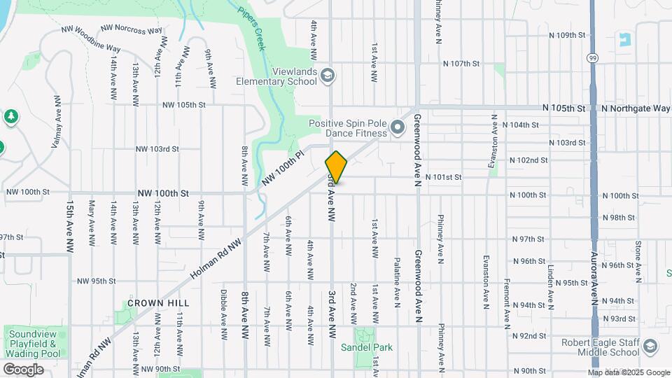10002 3rd Ave NW Map and Location Details