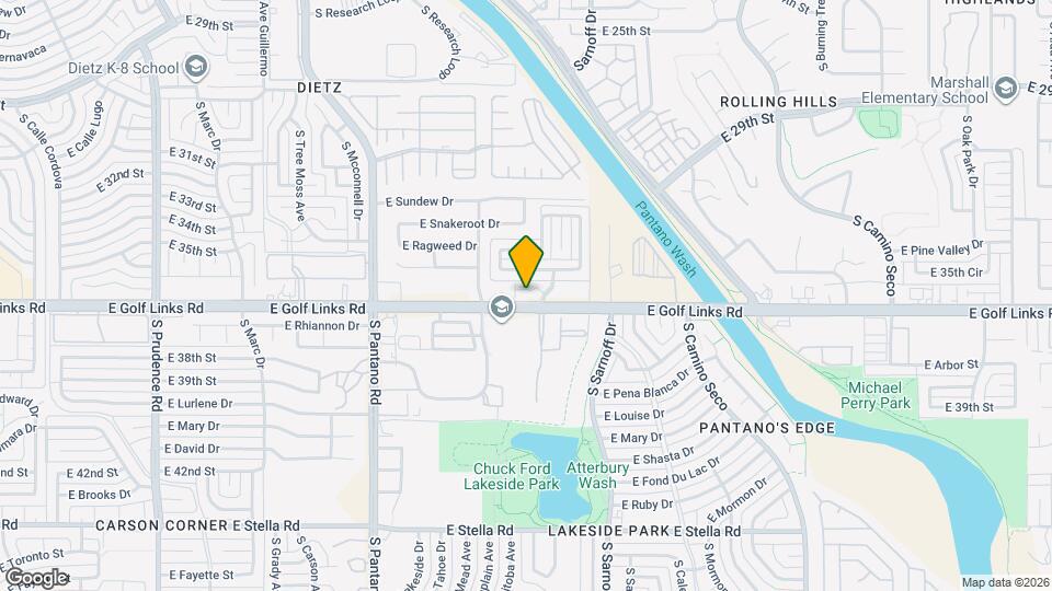 8164 E Cricket Song Trail Map and Location Details