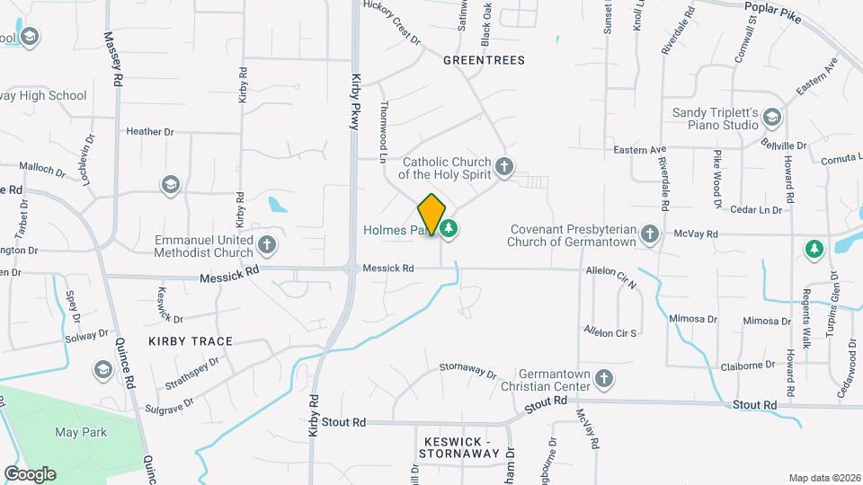 2387 Hickory Crest Dr Map and Location Details