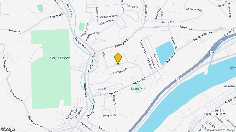 230 Elbe Dr Mapa y Detalles de la Ubicación