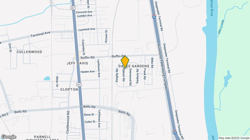 3406 Ryburn Rd Map and Location Details