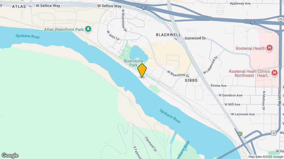 2090 W Bellerive Ln Map and Location Details