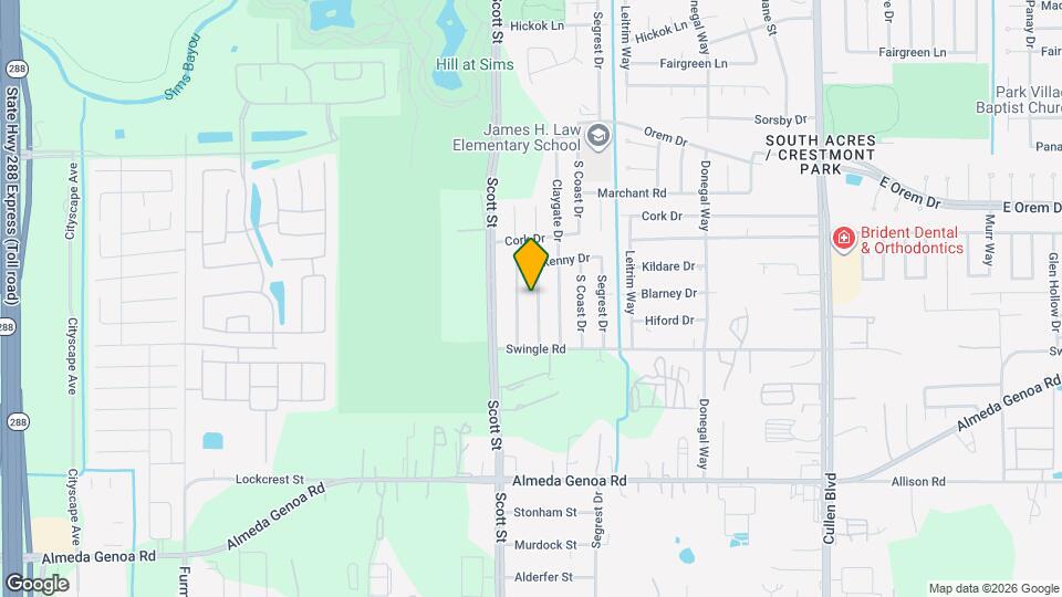 12902 Southspring Dr Map and Location Details