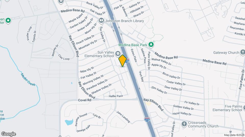 6911 Hallie Ridge Map and Location Details