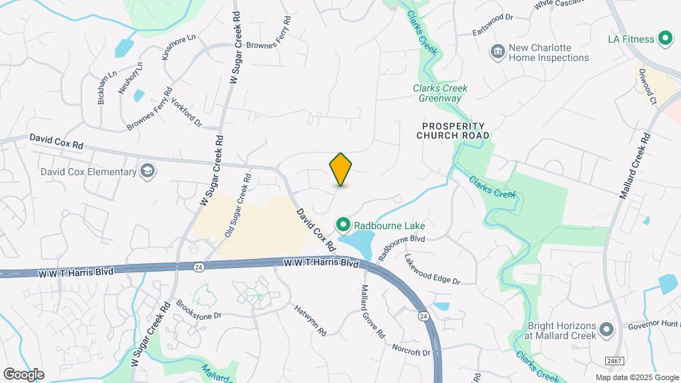 3606 Briarthorne Dr Map and Location Details