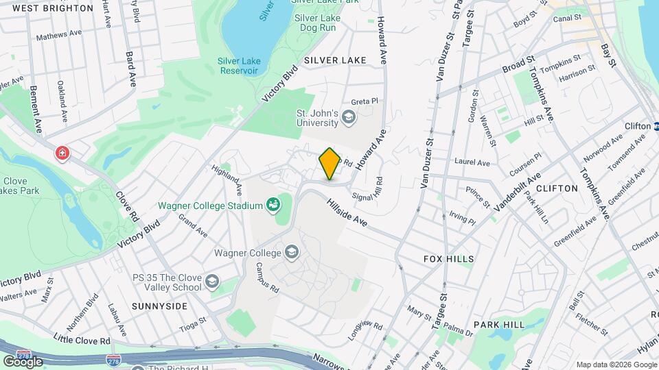 Grymes Hill Apartments Inc Map and Location Details