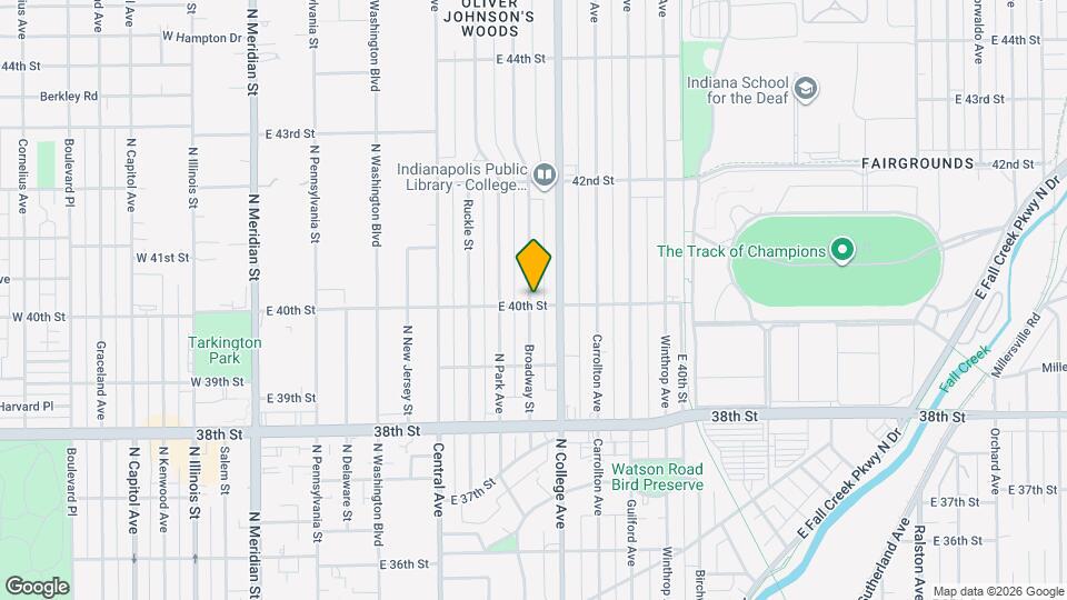 4001 Broadway St Map and Location Details