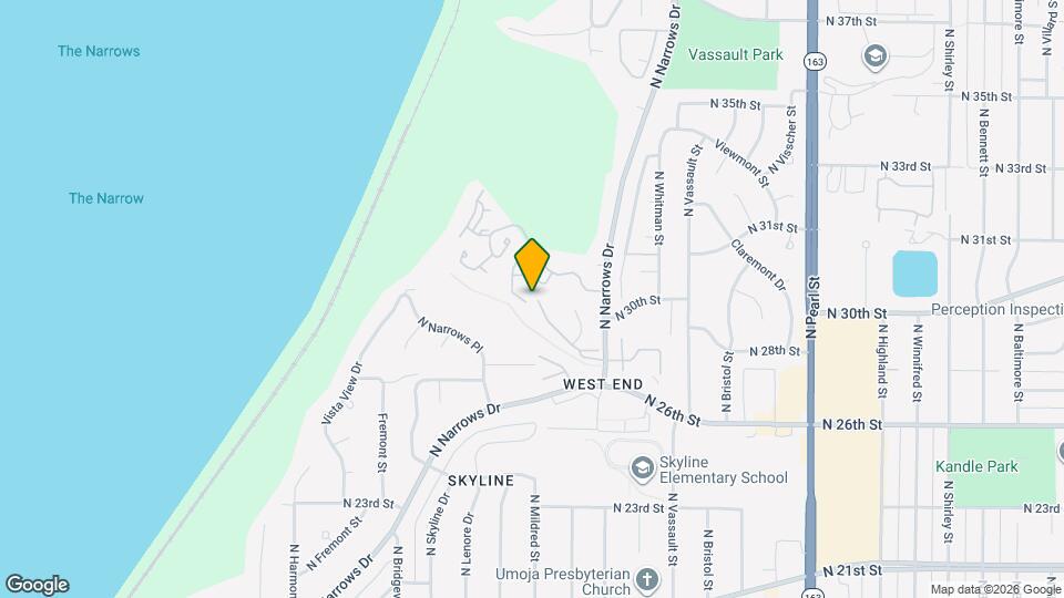 3008 N Narrows Dr, Unit A304 Mapa y Detalles de la Ubicación