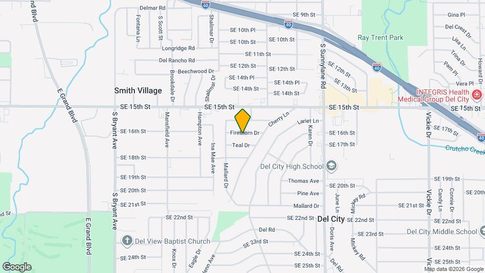 3628 Firethorn Dr Map and Location Details
