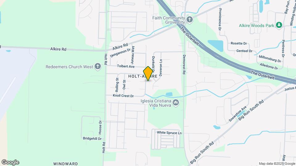 2236 Golden Meadows St Map and Location Details